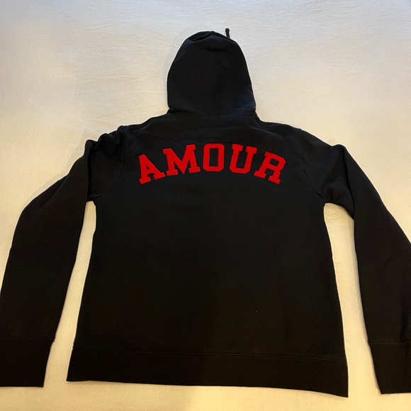 Brand New ZADIG & VOLTAIRE Black AMOUR Hoodie - Women's Size Medium - Picture 1 of 4